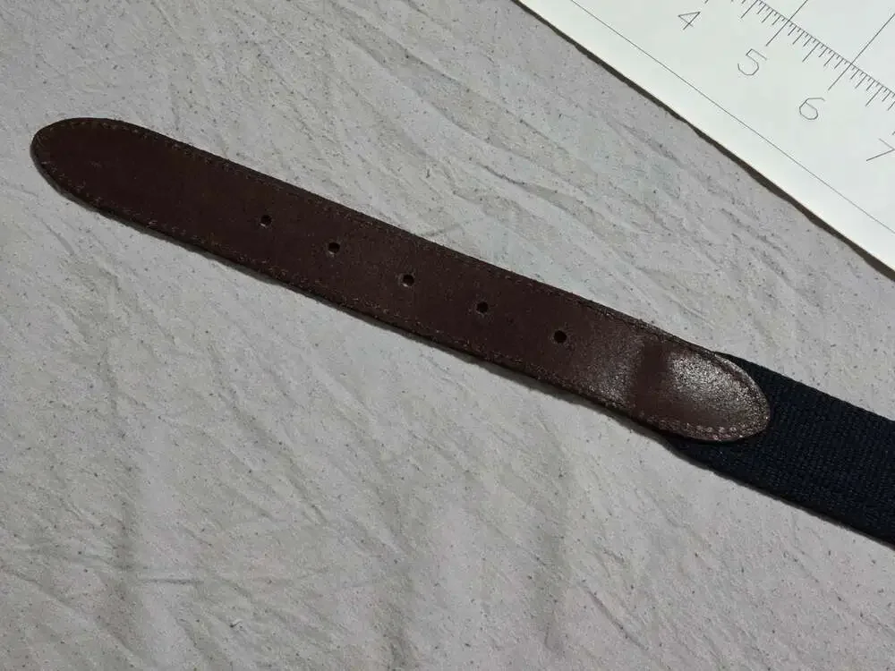 Vineyard Vines St. Patrick's Day Clover/Shamrock Green Leather Golf Ribbon Belt